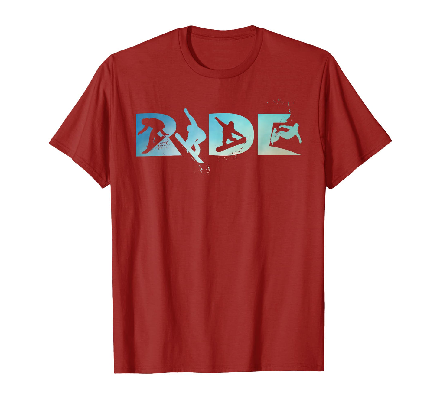 RIDE Snowboarding Funny Snowboard Snowboarder Gift Men Boys T-Shirt
