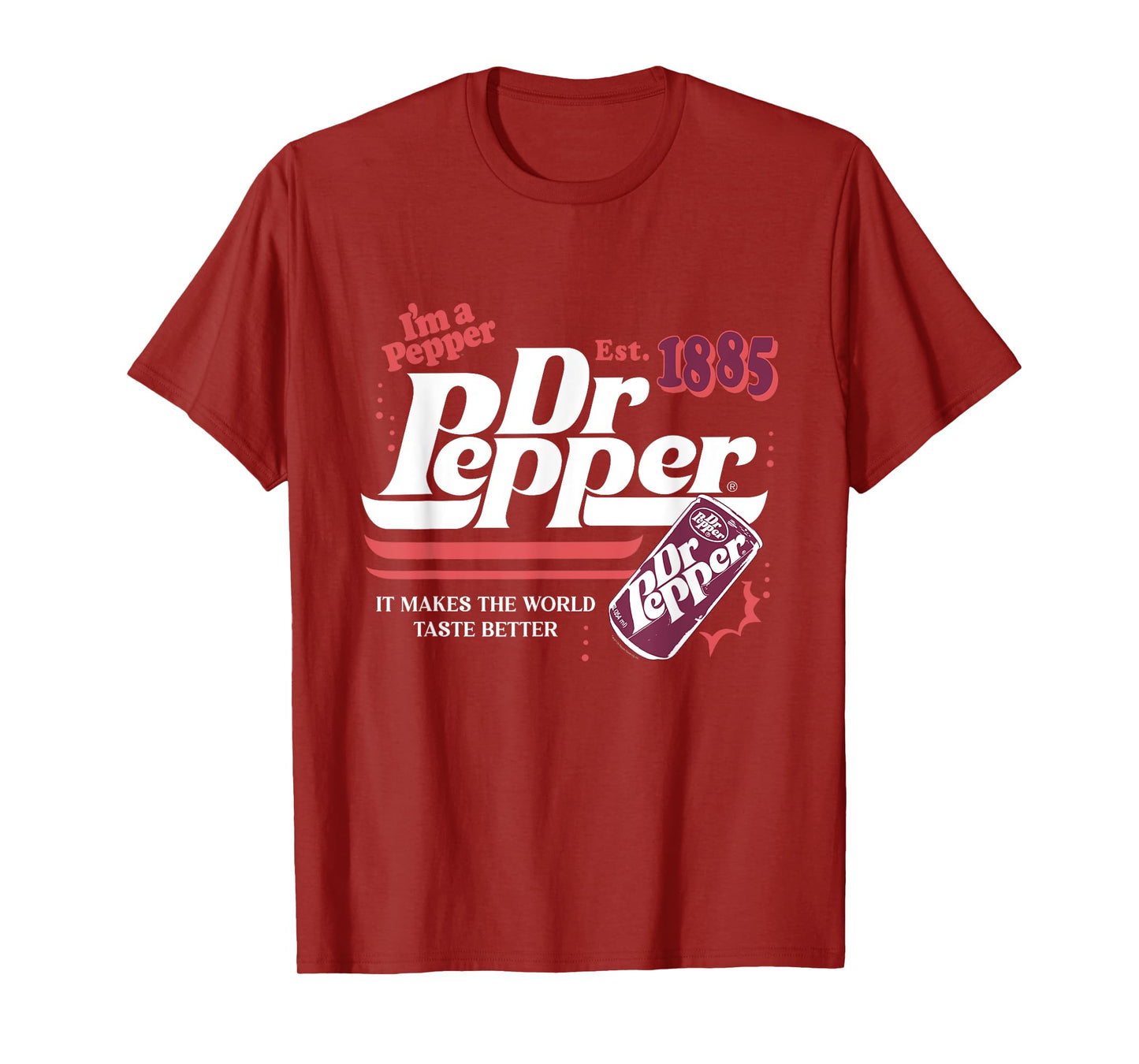Dr. Pepper Pop Makes The World Taste Better T-Shirt
