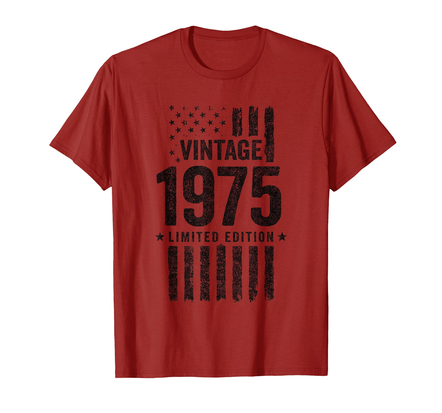 1975 Birthday - Born in 1975 - Limited Edition Vintage 1975 T-Shirt