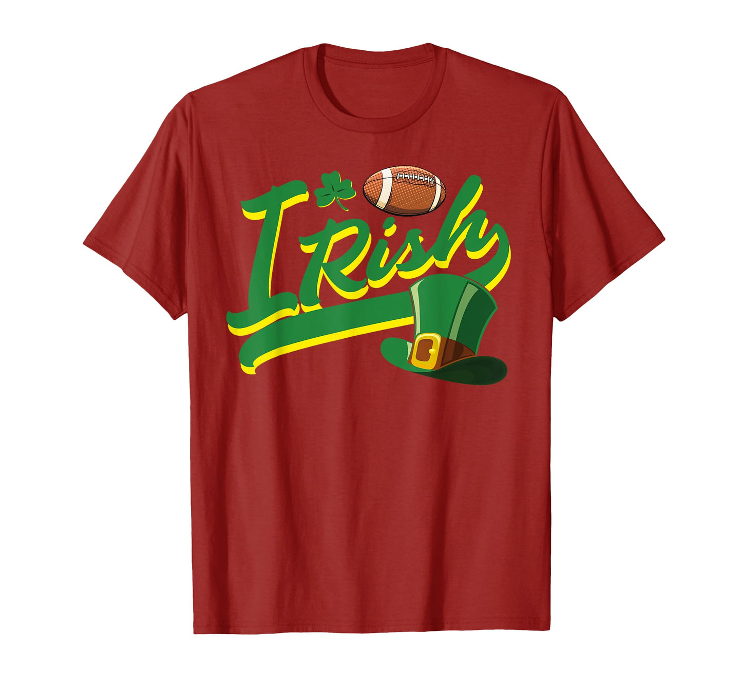 Irish Sports Fans Family Cheer Football Fighting Vintage Men T-Shirt