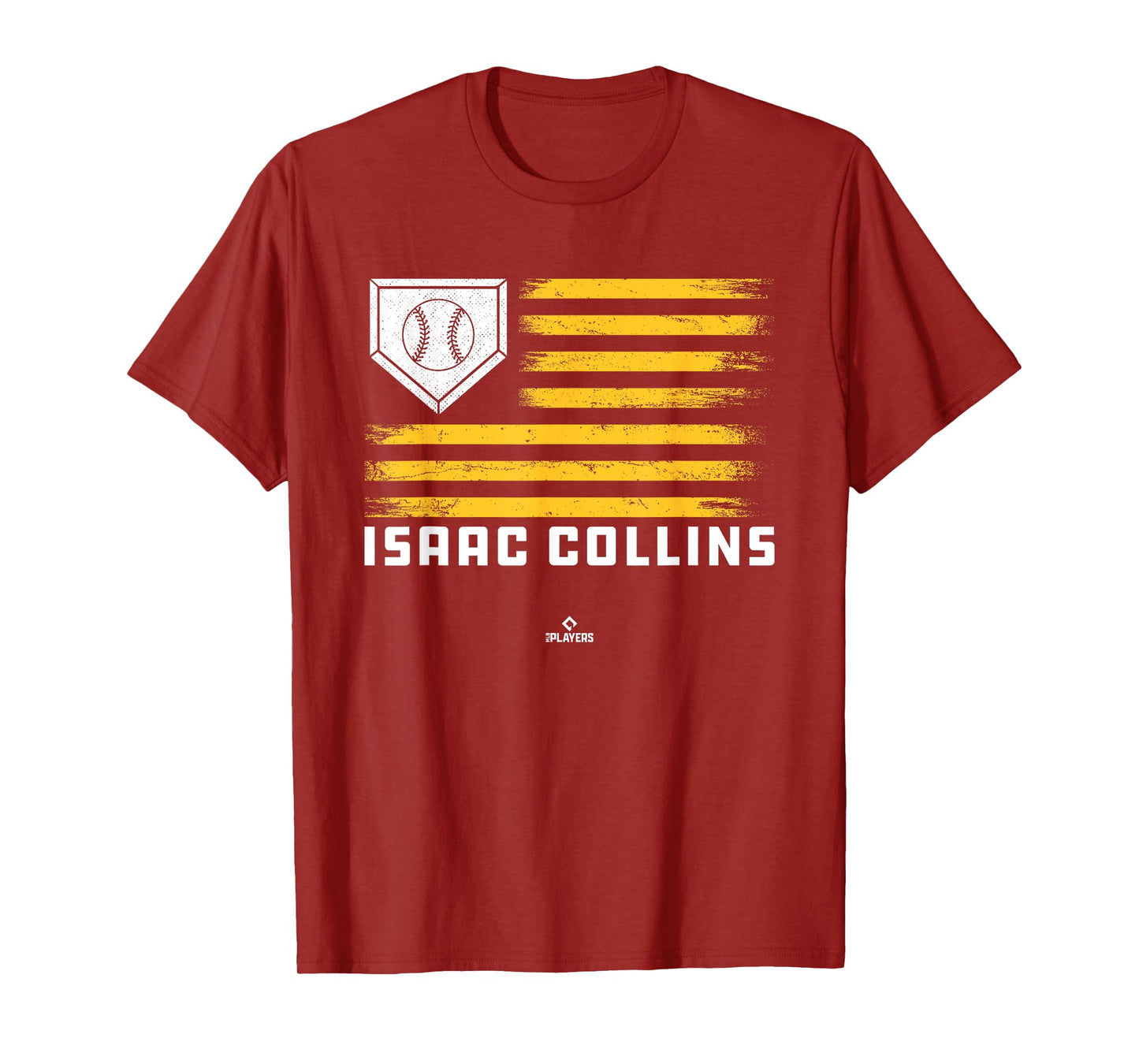 Vintage Flag Gameday Isaac Collins Prospect Baseball Fan T-Shirt