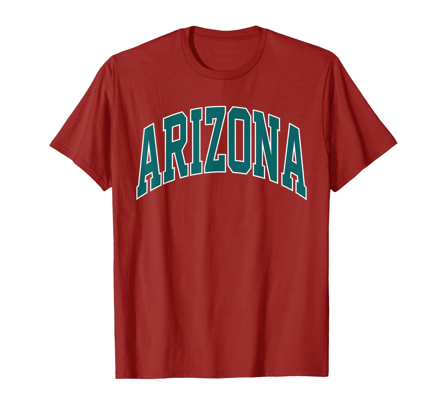 Retro Arizona Throwback Arizona Green Purple Classic AZ Tee T-Shirt