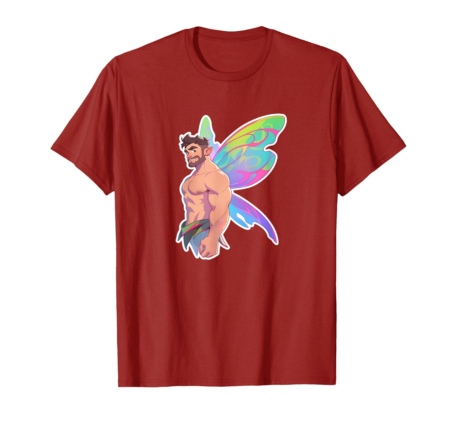 Rainbow Fairy, Pride Fae Core Design T-Shirt