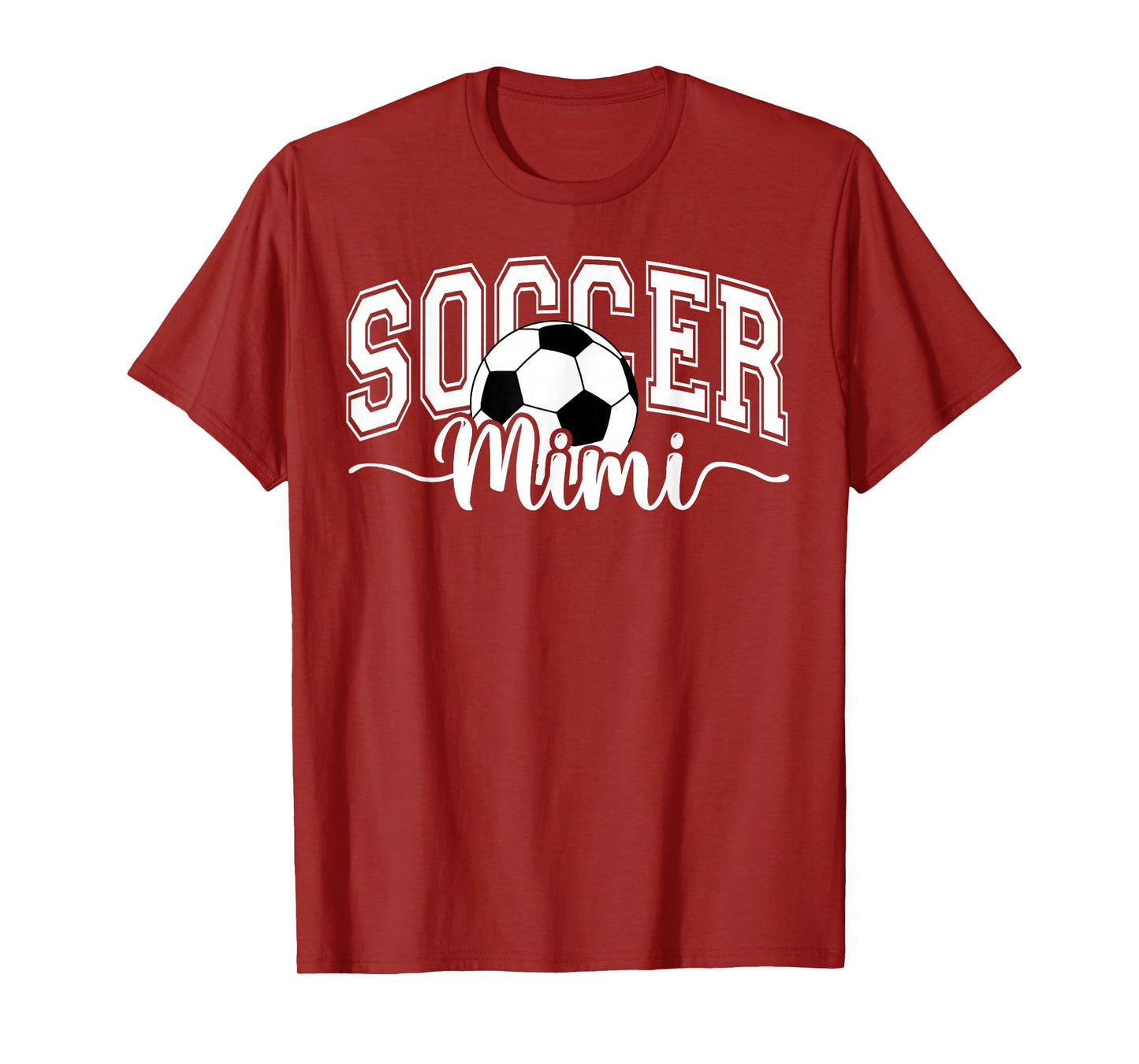 Soccer Mimi Vintage Soccer Women Mom Mama Mother's Day T-Shirt