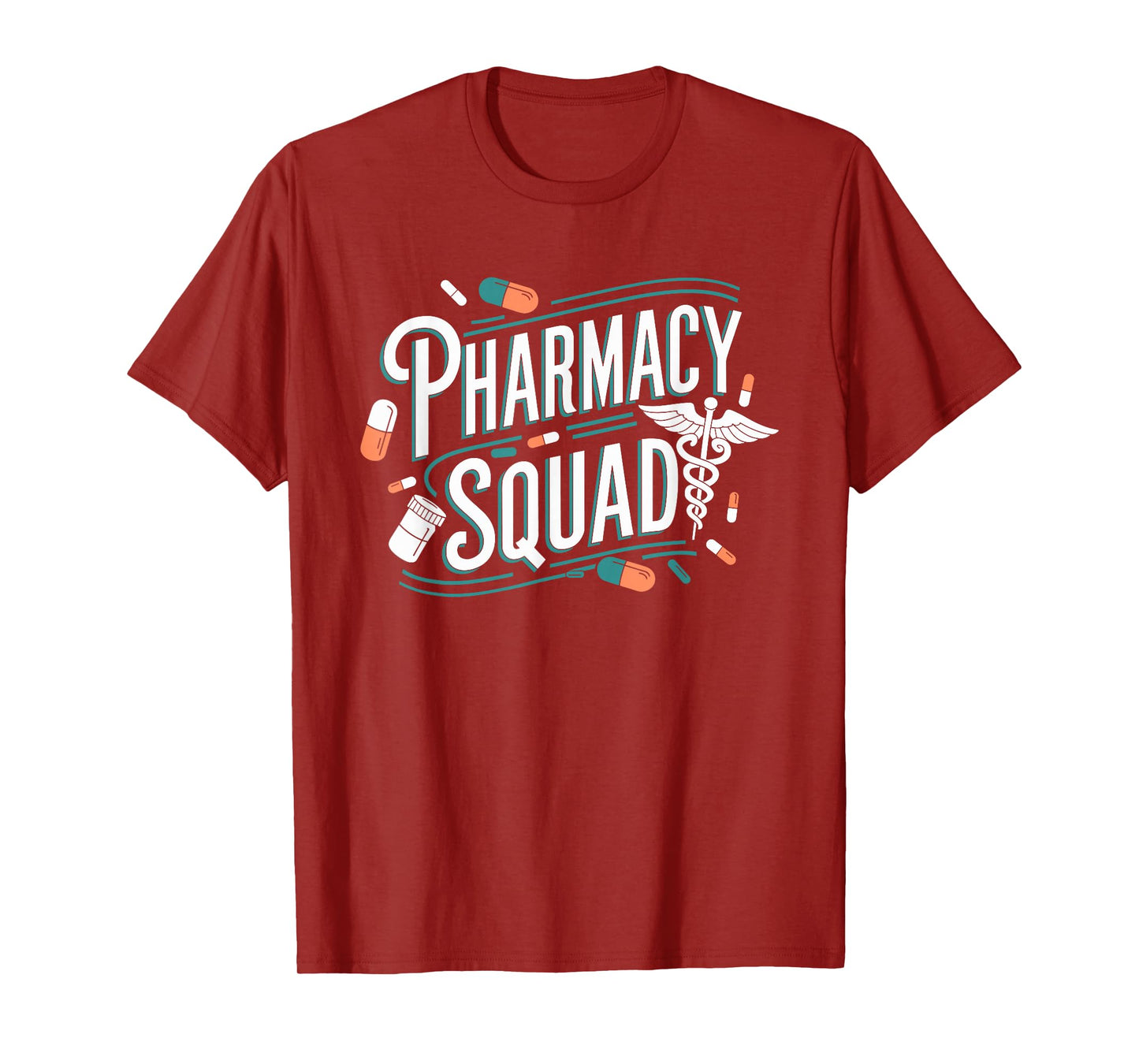 Pharmacy Squad, Pharmacy Team and Pharm Pharmacist Crew T-Shirt