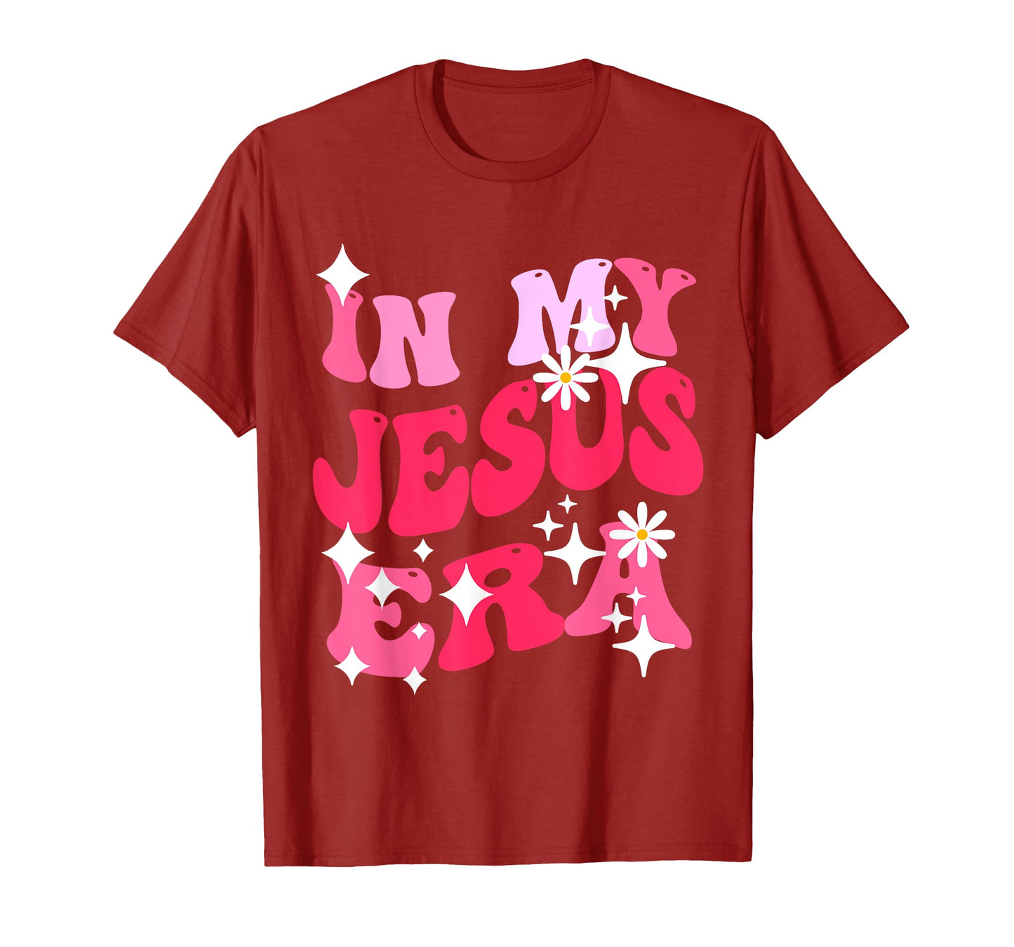 In My Jesus Era Christian Religious Apparel For Women & Kids T-Shirt