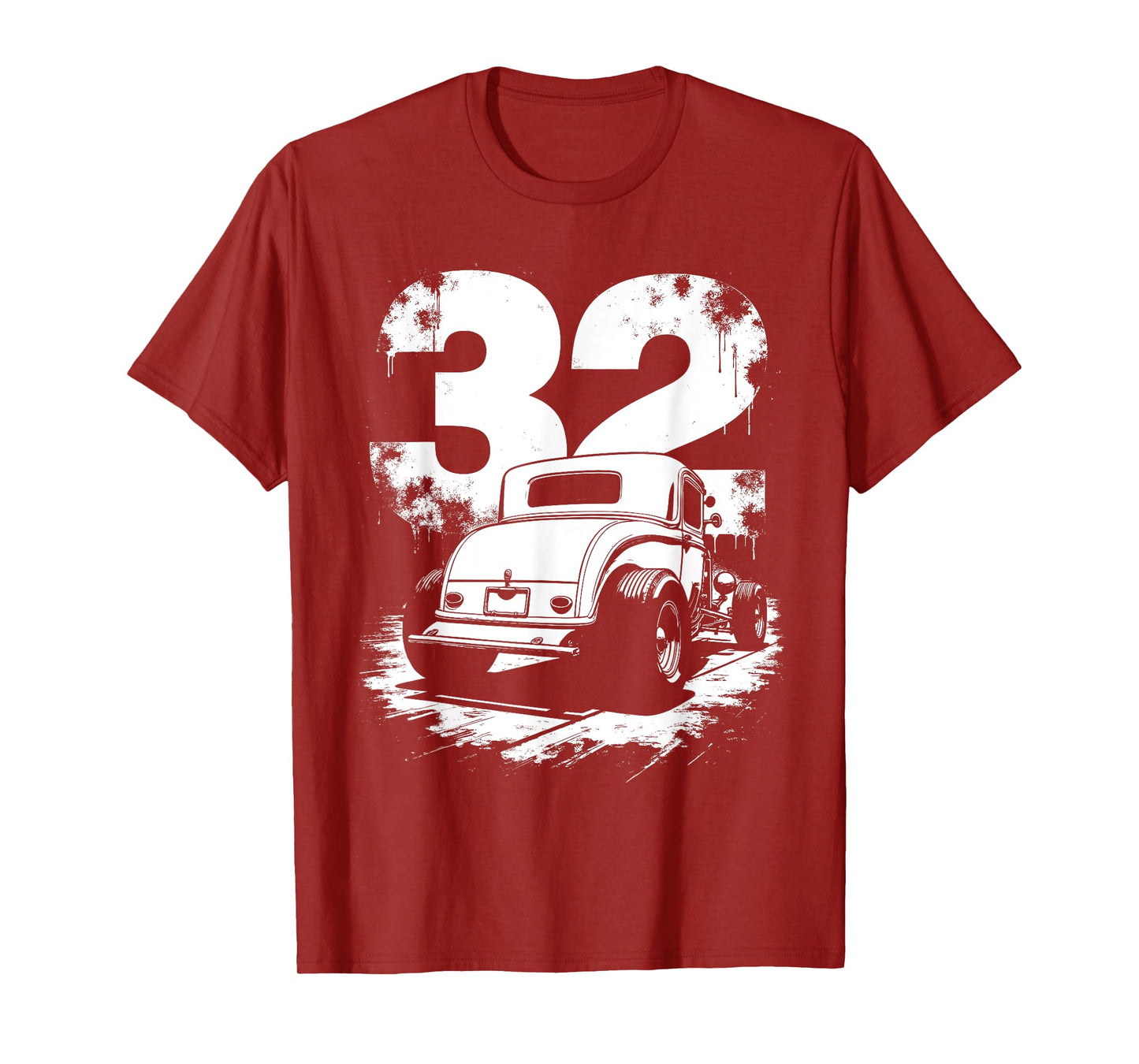 1932 American Classic 3 Window Deuce Coupe Hot Rod T-Shirt