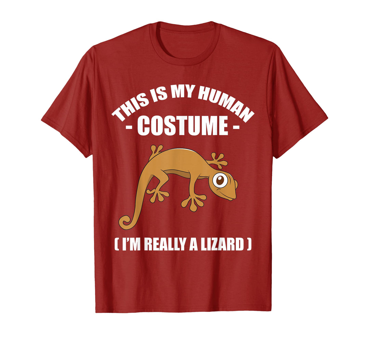 Silly Cute Halloween Lizard Costume For Toddlers Youths T-Shirt