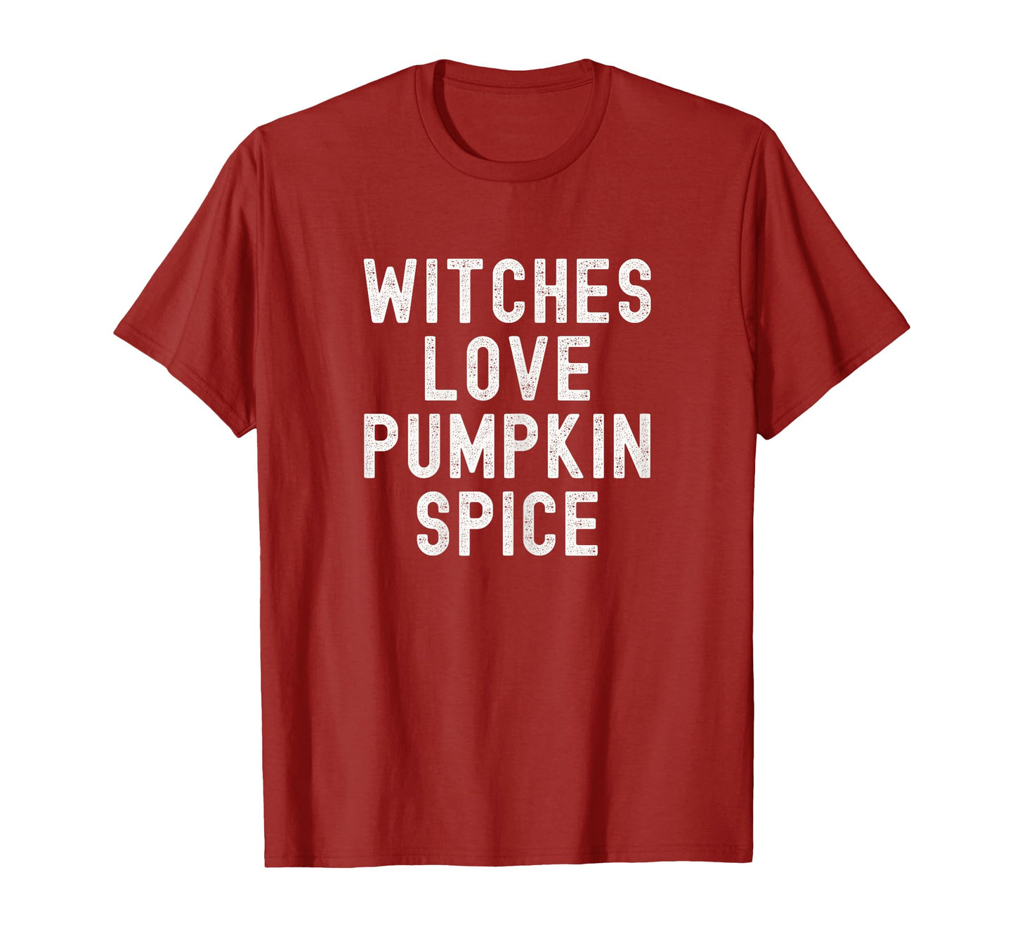 Witches Love Pumpkin Spice Halloween Lazy Costume Funny T-Shirt
