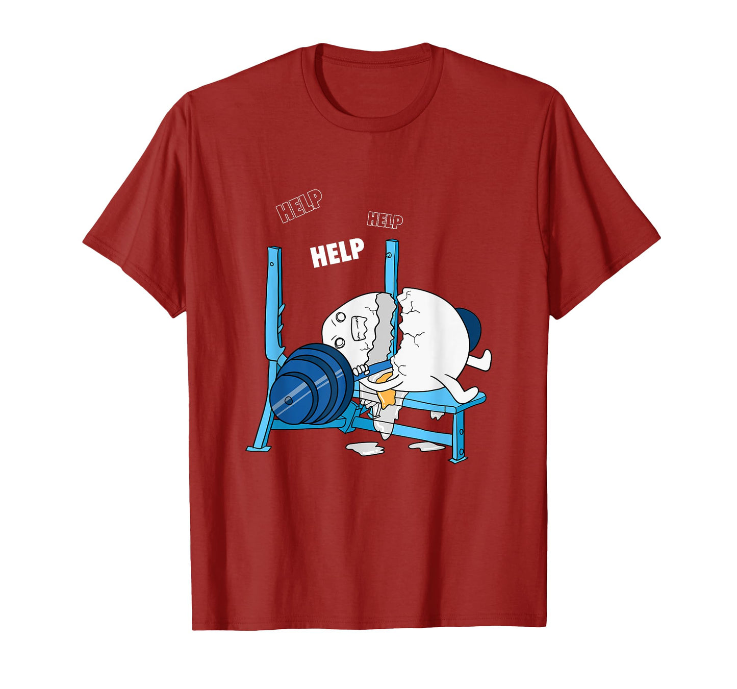 Funny Gym Powerlifting Bench Press Shirt T-Shirt