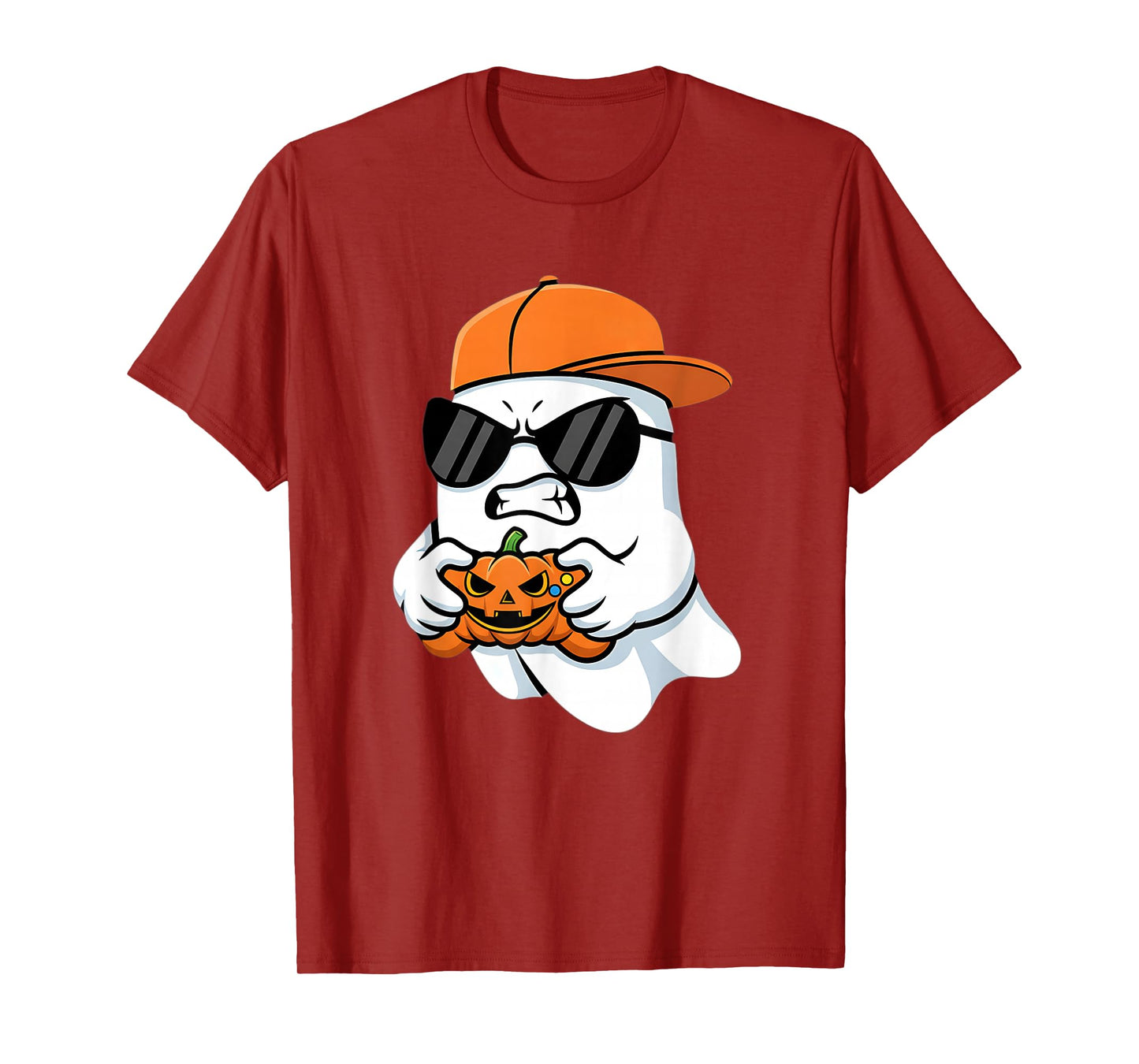 Spooky Season Halloween Costume Gaming Cute Funny Ghost T-Shirt