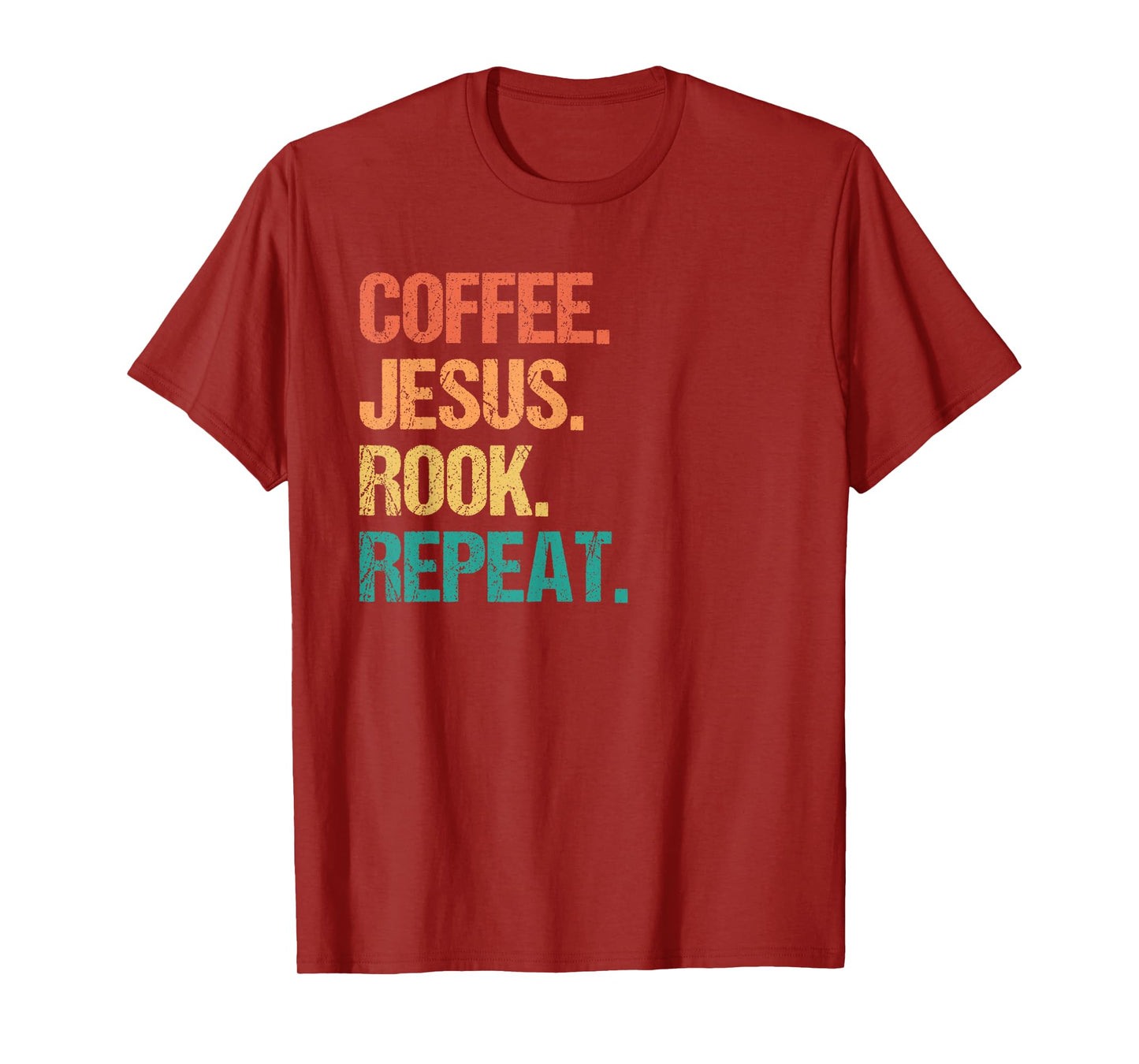 Coffee Jesus Rook Card Game Player T-Shirt