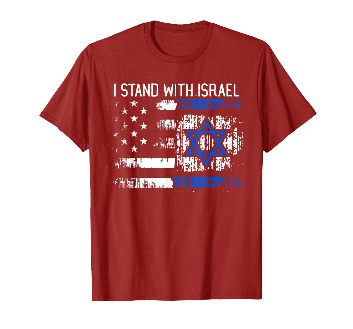 I Stand With Israel Jewish Support Group Matching T-Shirt