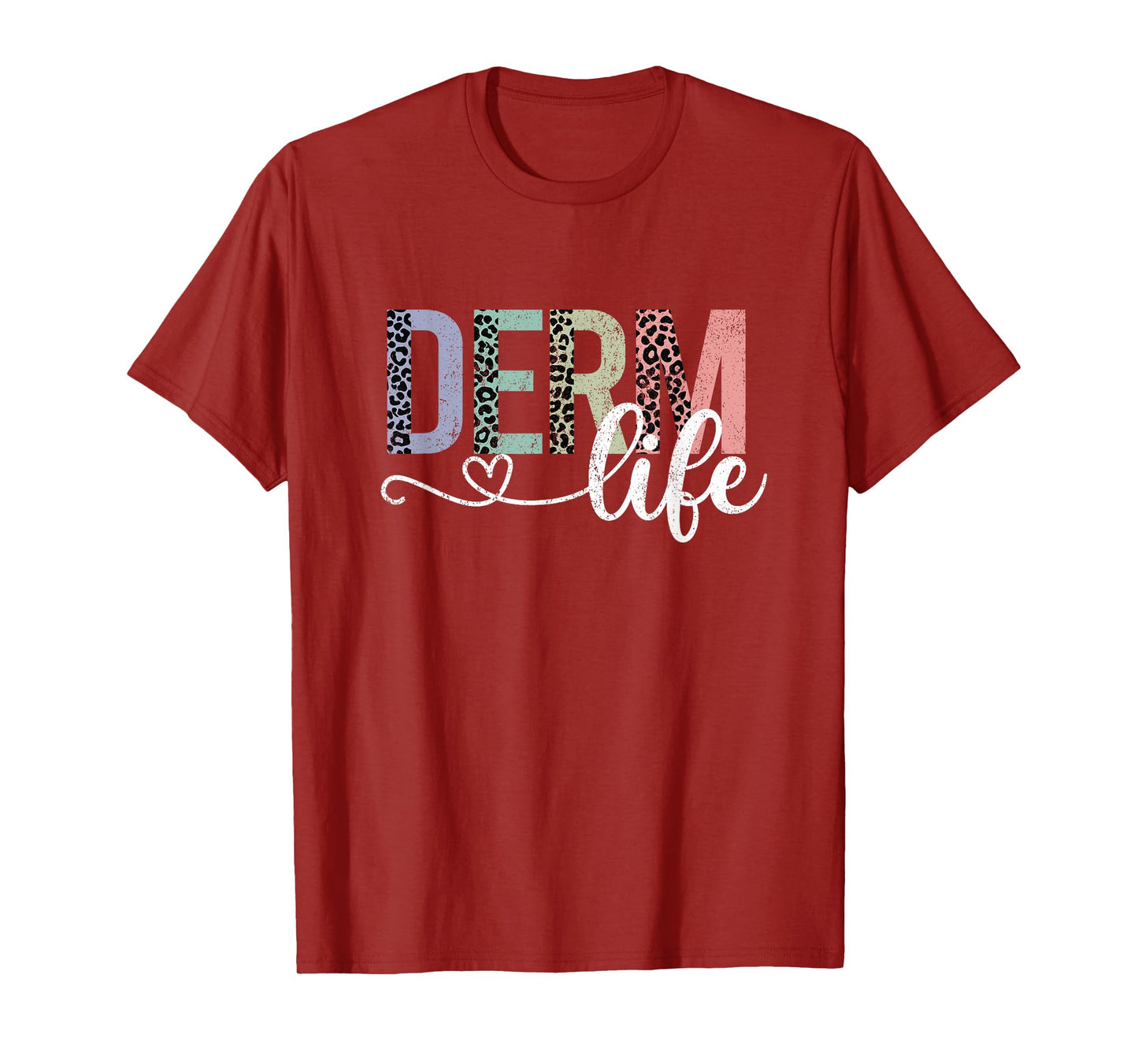 Vintage Derm Life Dermatology Cosmetic Dermatologist T-Shirt