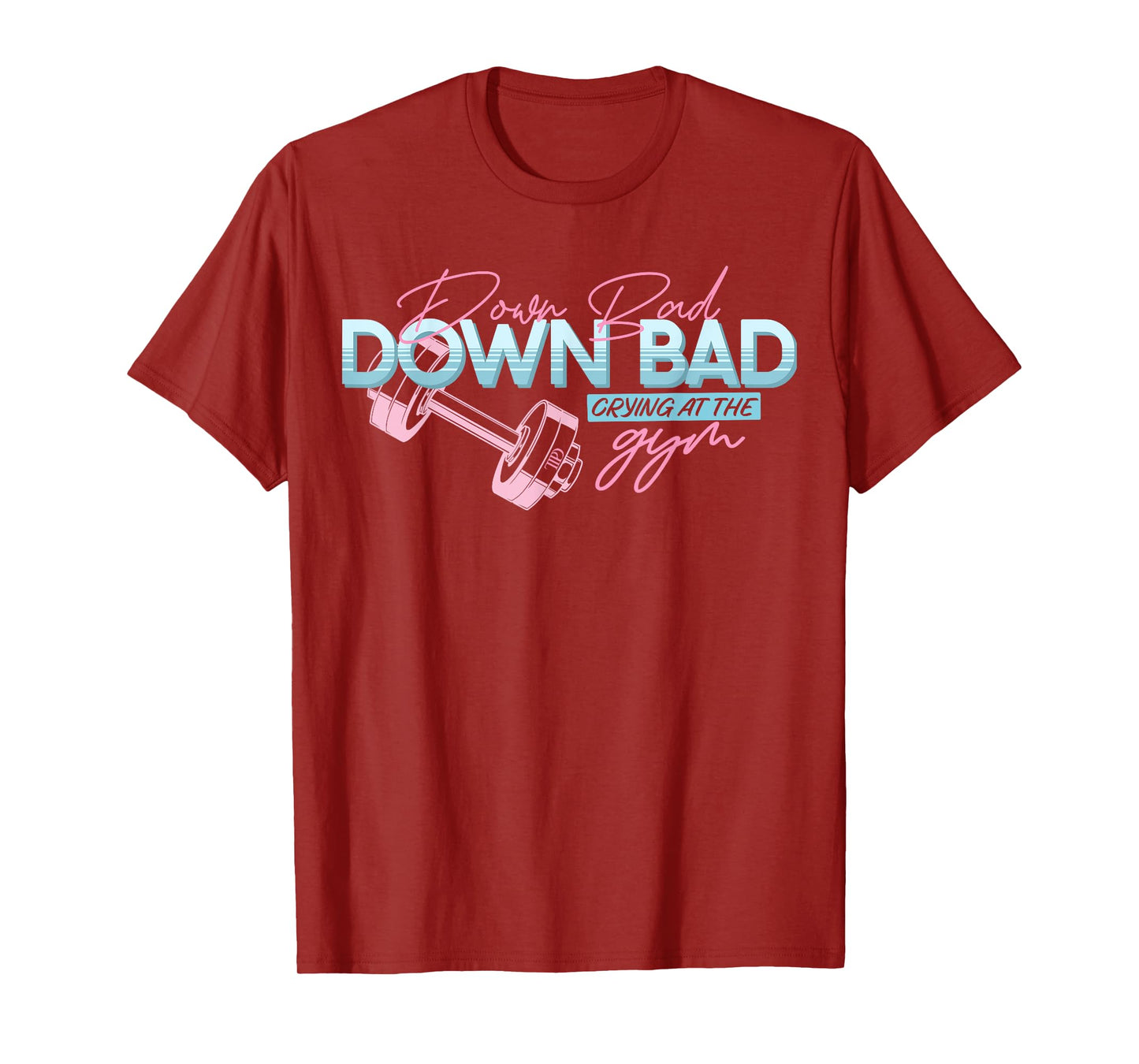Down Bad Crying at the Gym Vintage T-Shirt