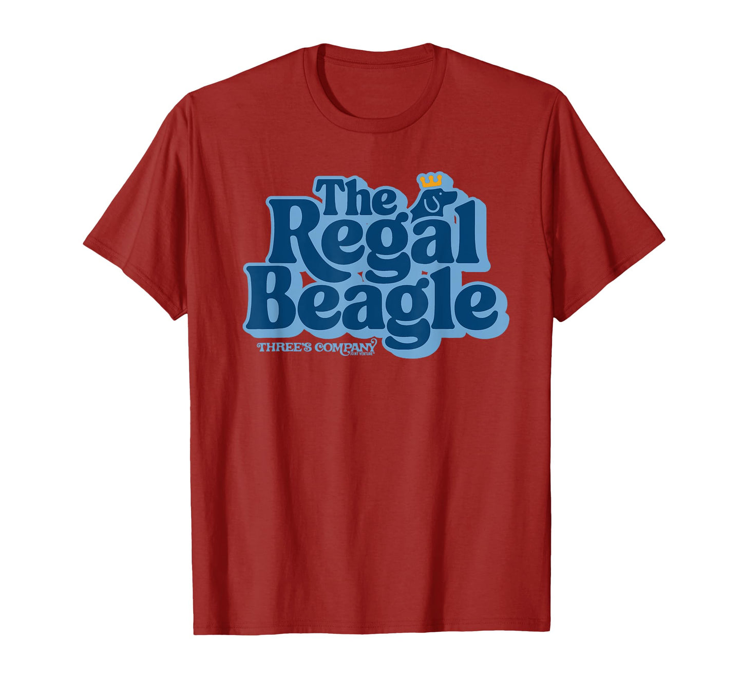 The Regal Beagle Vintage Three's Company 1980's Logo T-Shirt