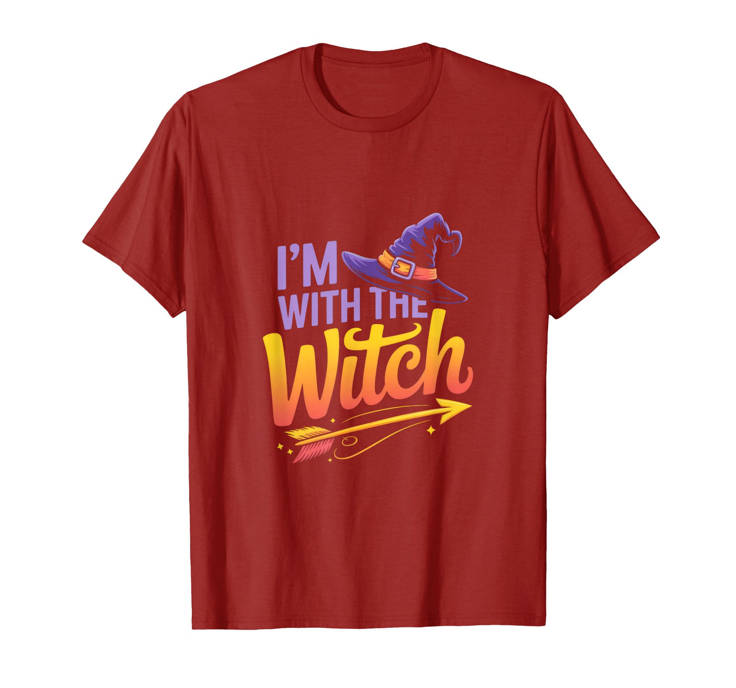 I'm with The Witch Halloween Fun for Party Lovers T-Shirt