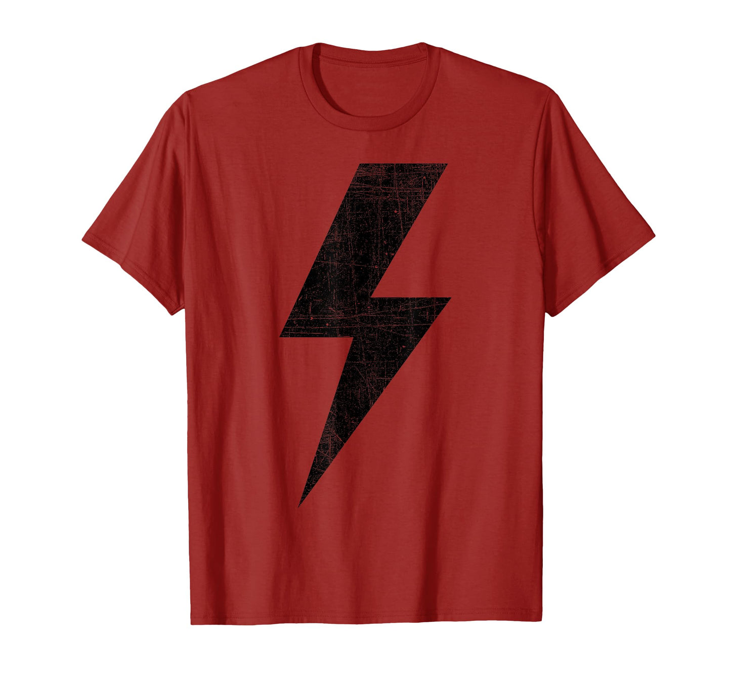 Bolt Lightning Black Design Team T-Shirt