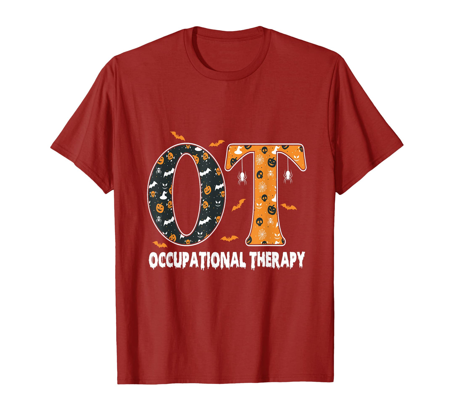 OT Occupational Therapy Therapist Halloween Spooky OTA T-Shirt