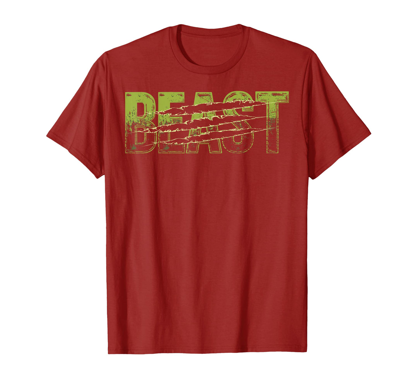 Gym Workout Training Beast Fitness Weight Loss Exercise T-Shirt