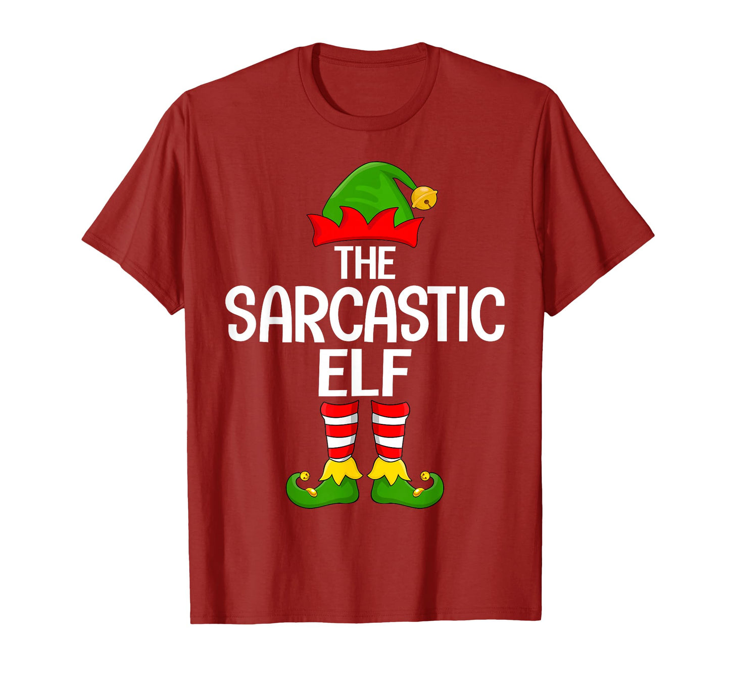 Sarcastic Elf Xmas Matching Family Elf Squad Christmas T-Shirt