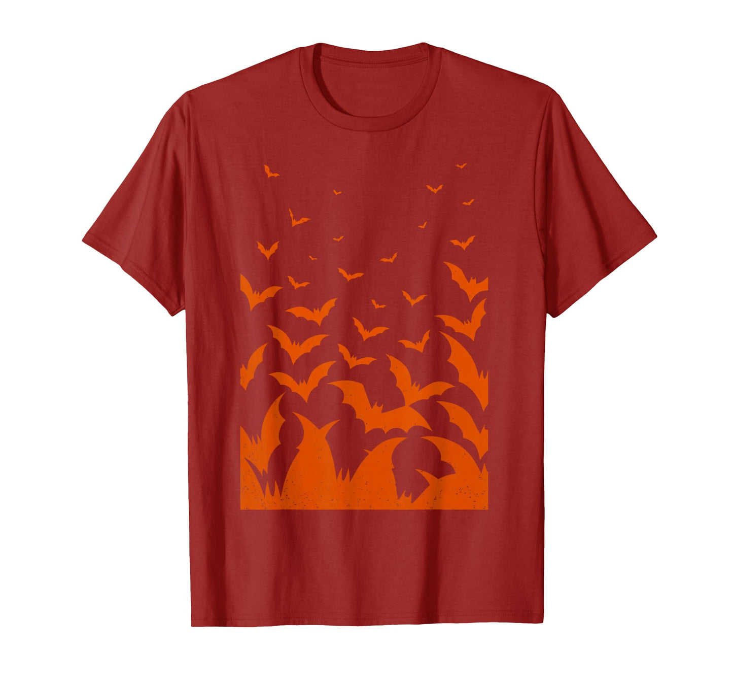Bats Halloween Scary Gothic Spooky Season Men Women Kids T-Shirt