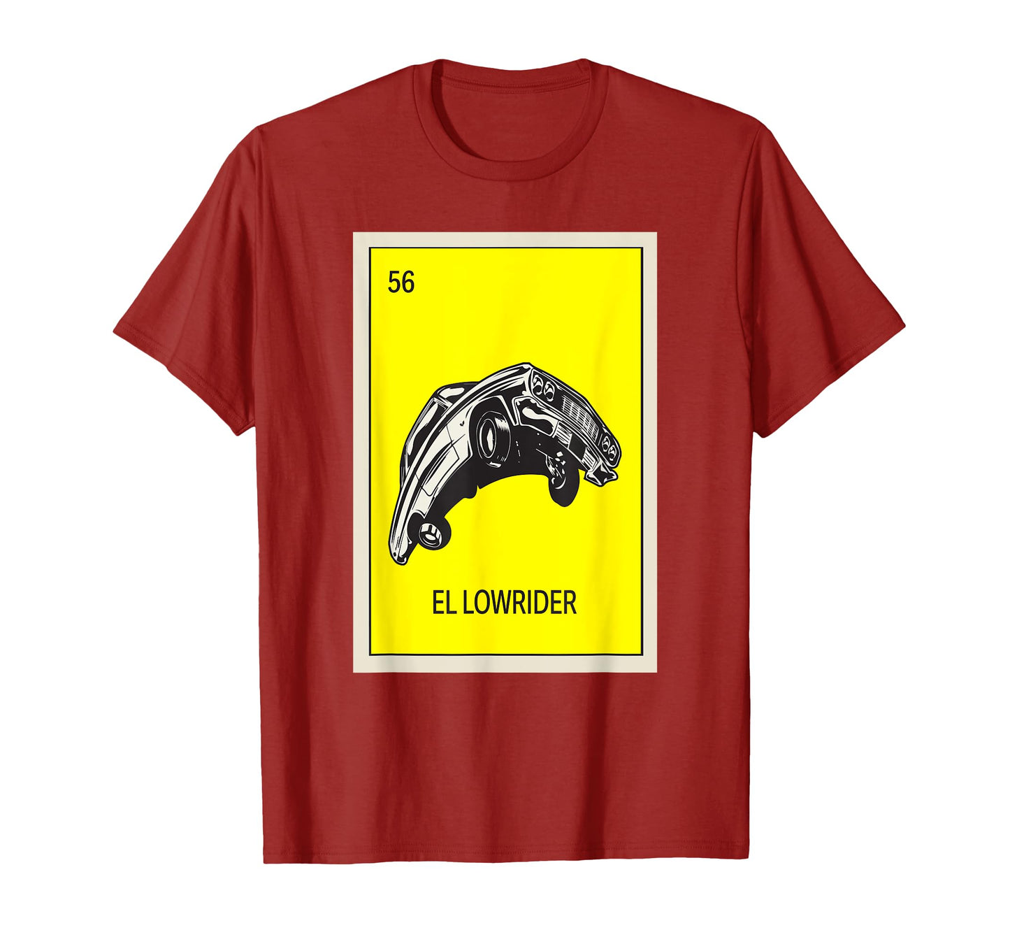 Mexican Lottery Designs Mexican El Lowrider Parody Lottery T-Shirt