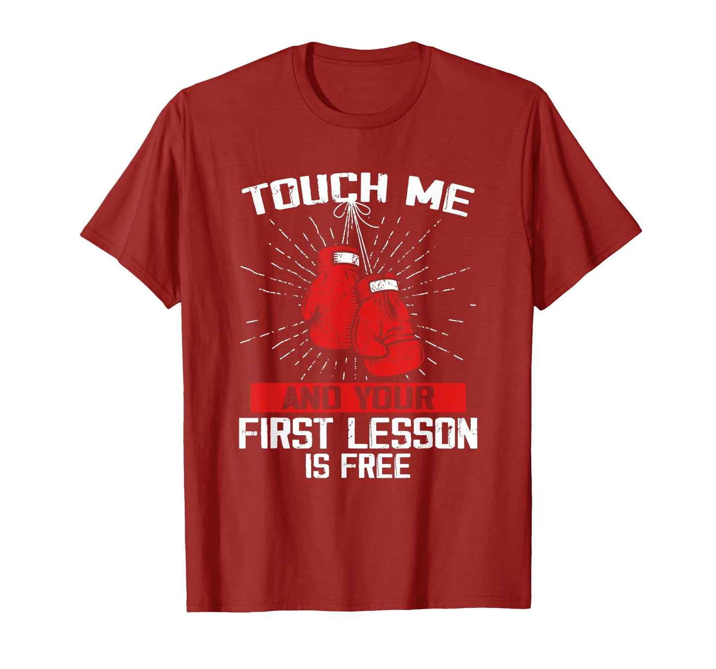 Kick boxer Boxing Coach Funny Kick Boxing Lover Saying T-Shirt