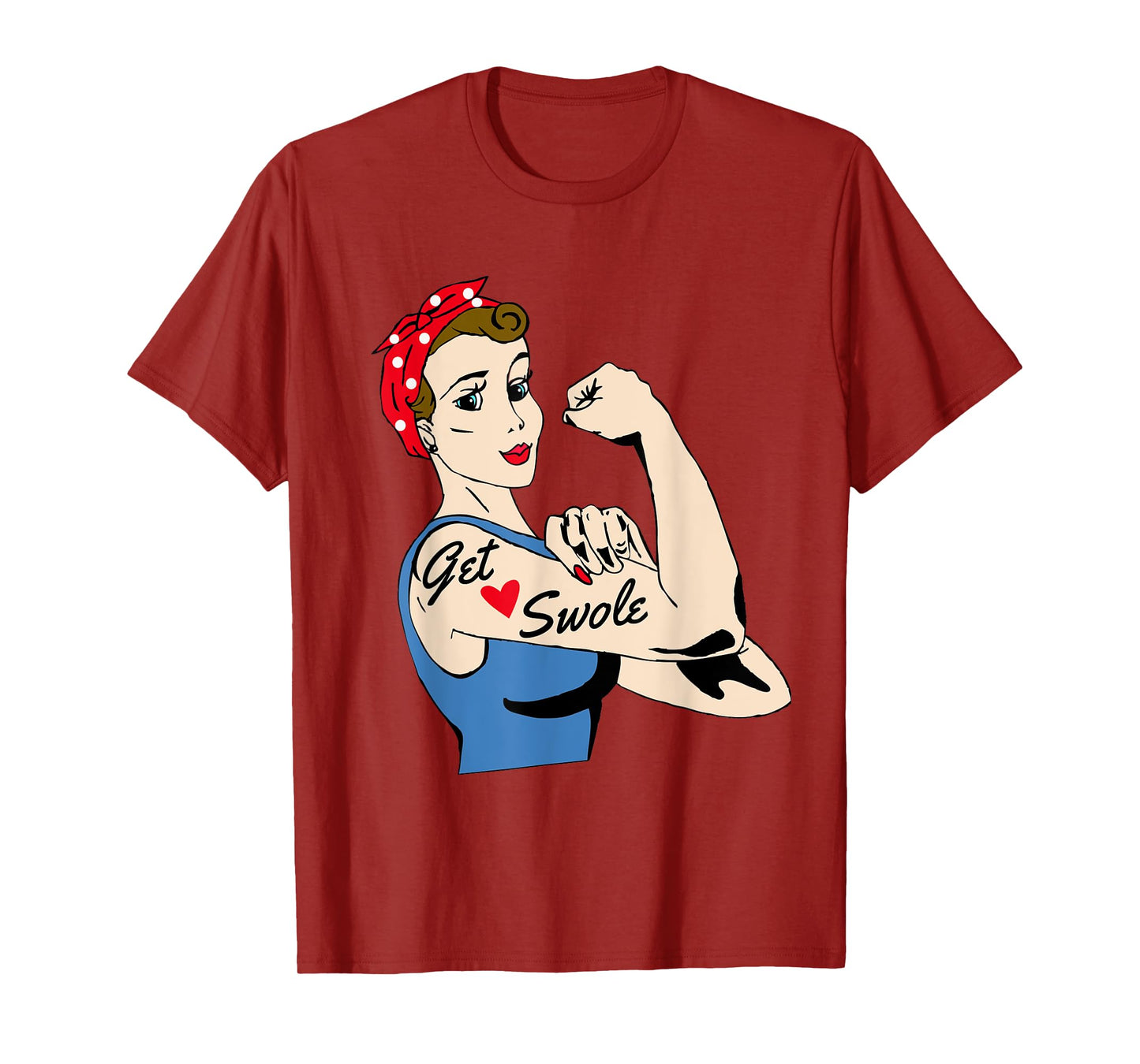 Funny Gym Exercise - Get Swole T-Shirt