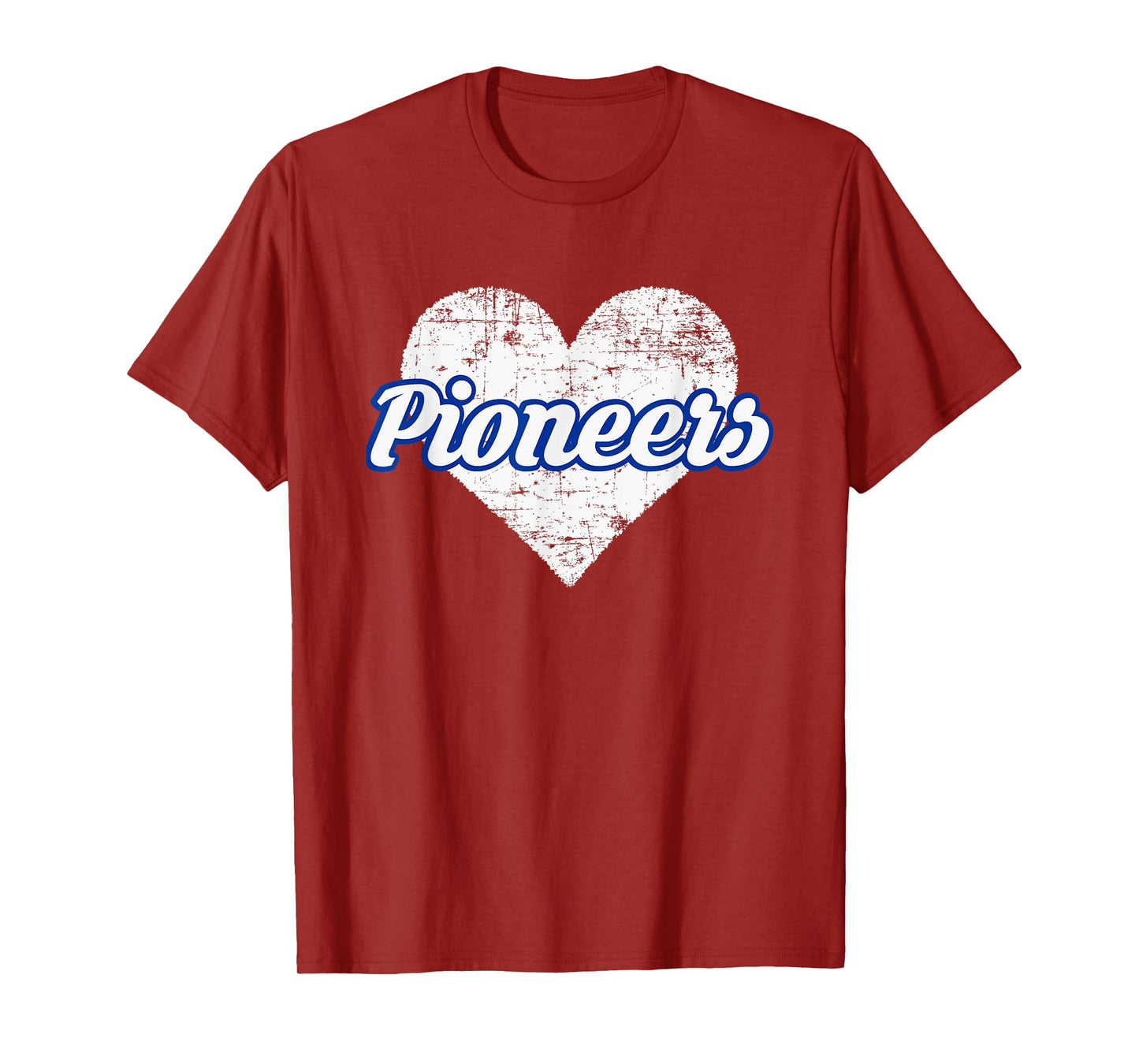 Leavenworth Pioneers Over Heart T-Shirt