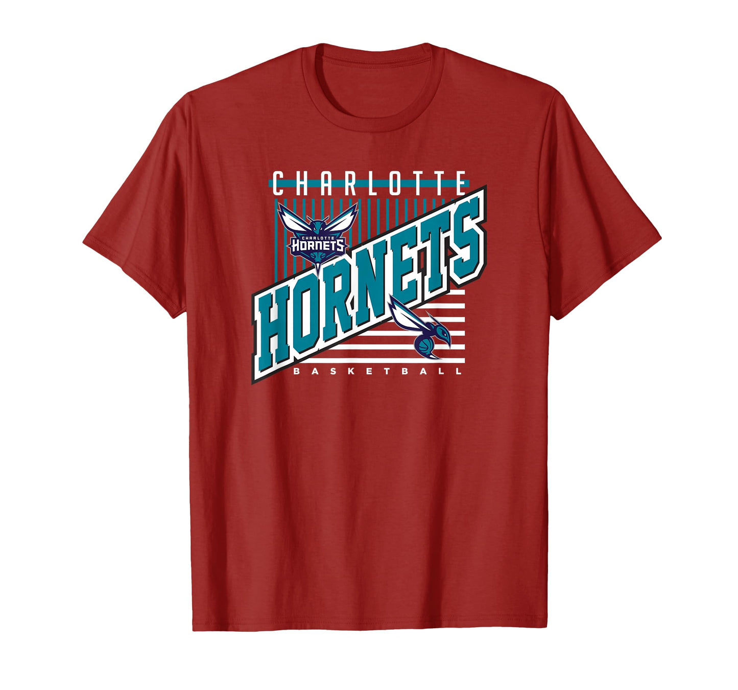 Charlotte Hornets NBA Rise Above T-Shirt - Men's, Women's, Kids' Unisex - Black - Small - Short Sleeve - Classic Fit - Polyester 100% - Imported - Sports Fan T-Shirt