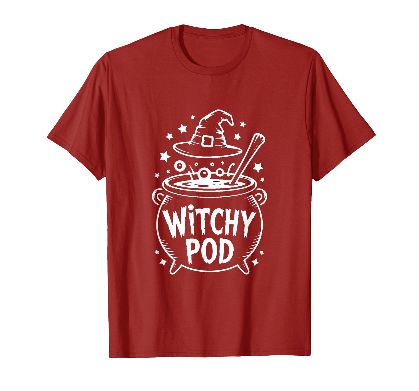 Kawaii Isopod Witch Cauldron Halloween T-Shirt