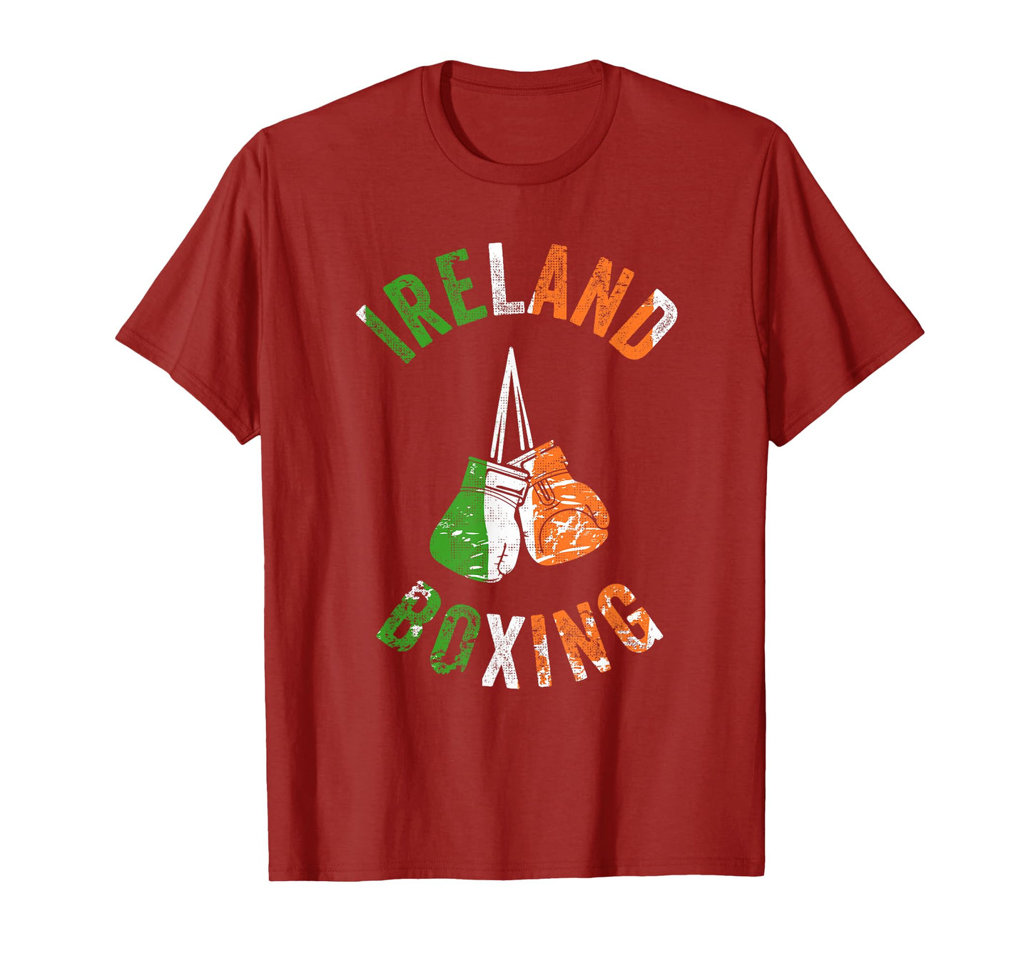 Ireland Boxing Shirt Flag Colors T-Shirt