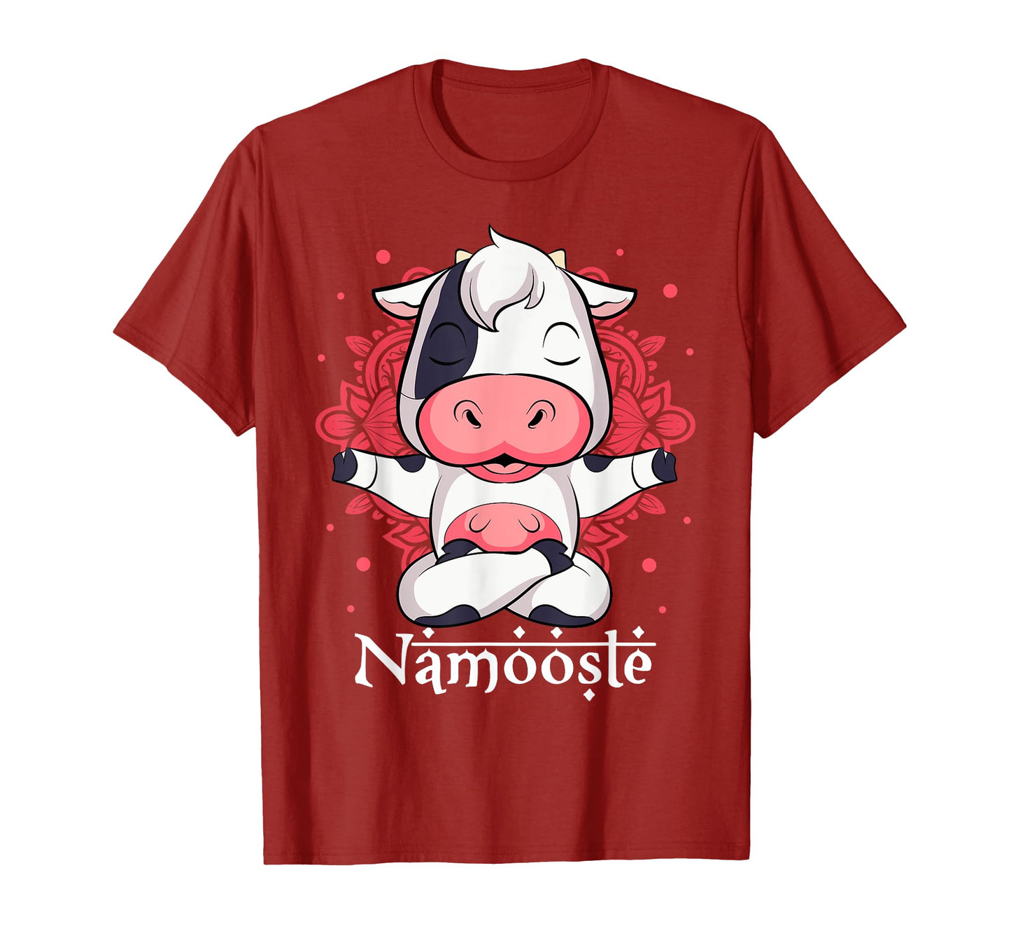 Cow Yoga Namoostee Shirt Funny Cow Lovers Gift Namaste Yoga T-Shirt