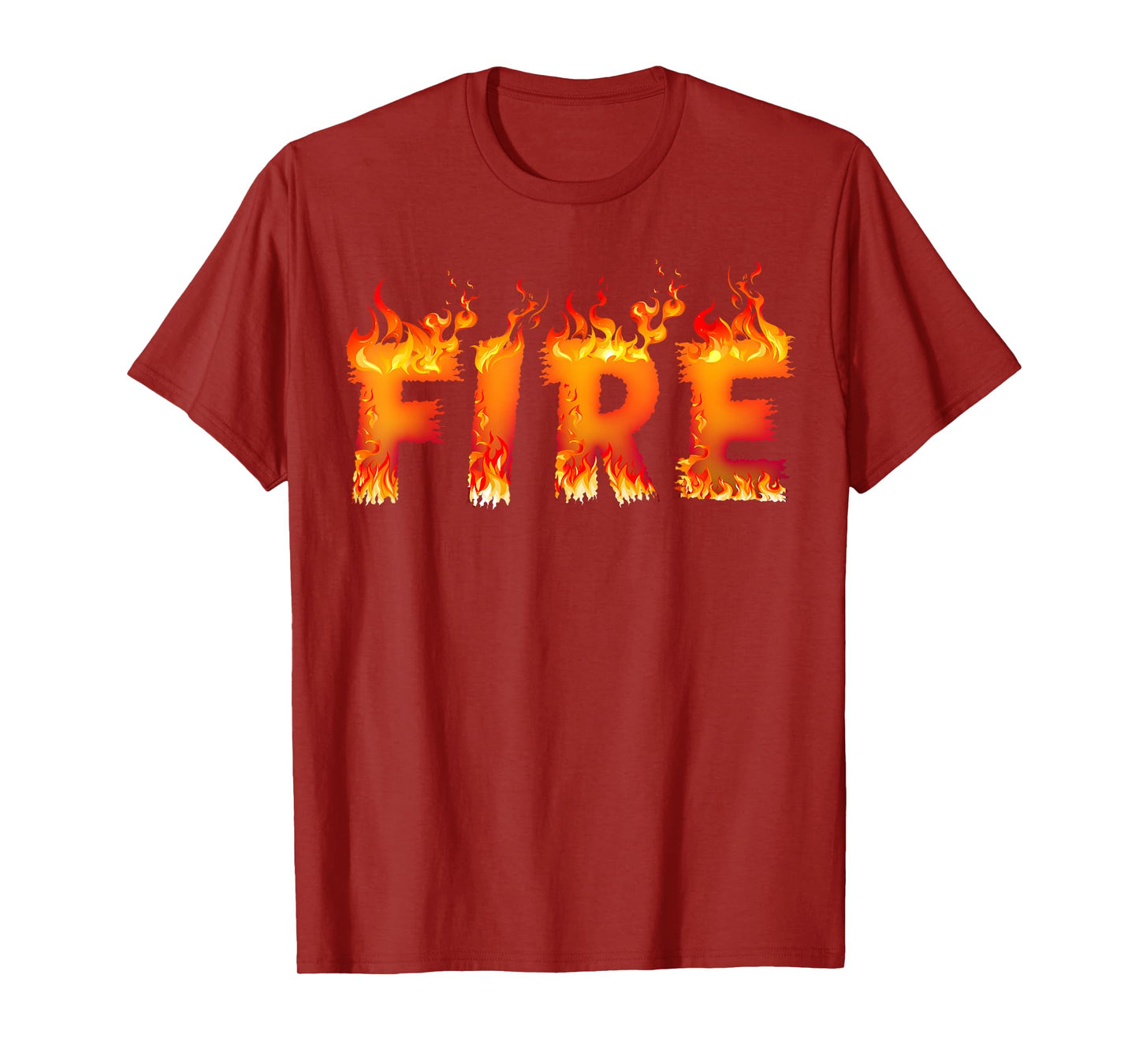 Fire and Ice Last Minute Halloween Matching Couple Costume T-Shirt
