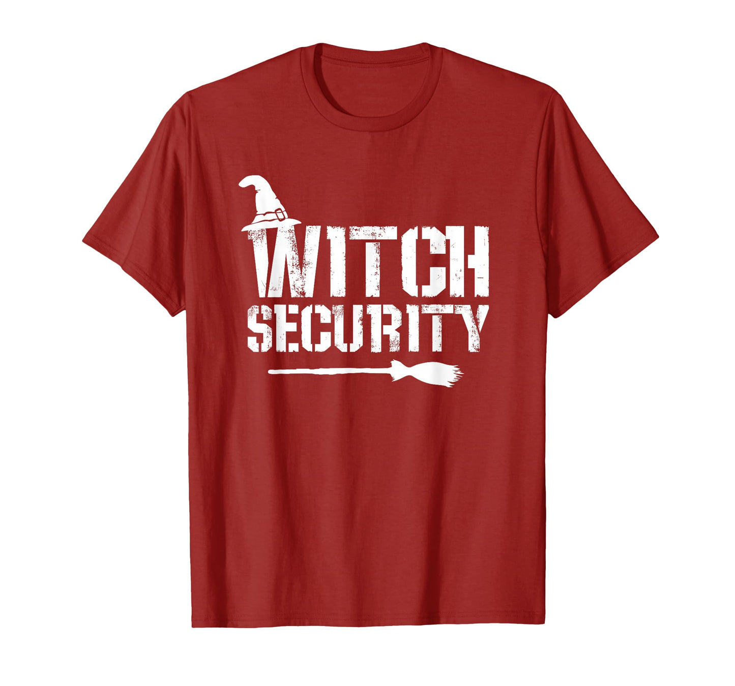 Witch Security Easy Husband of Witches Costume Boyfriend T-Shirt