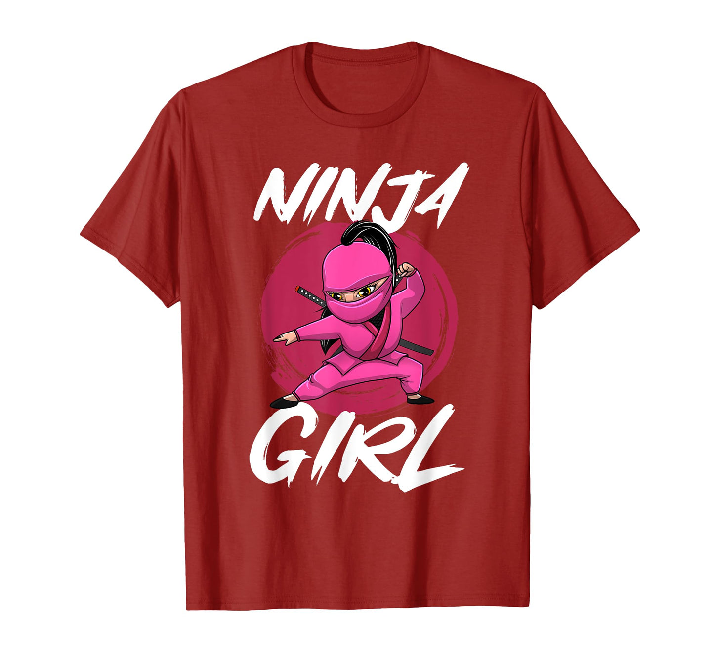 Cool Ninja Art For Women Girls Shinobi Ninja Training Ninja T-Shirt