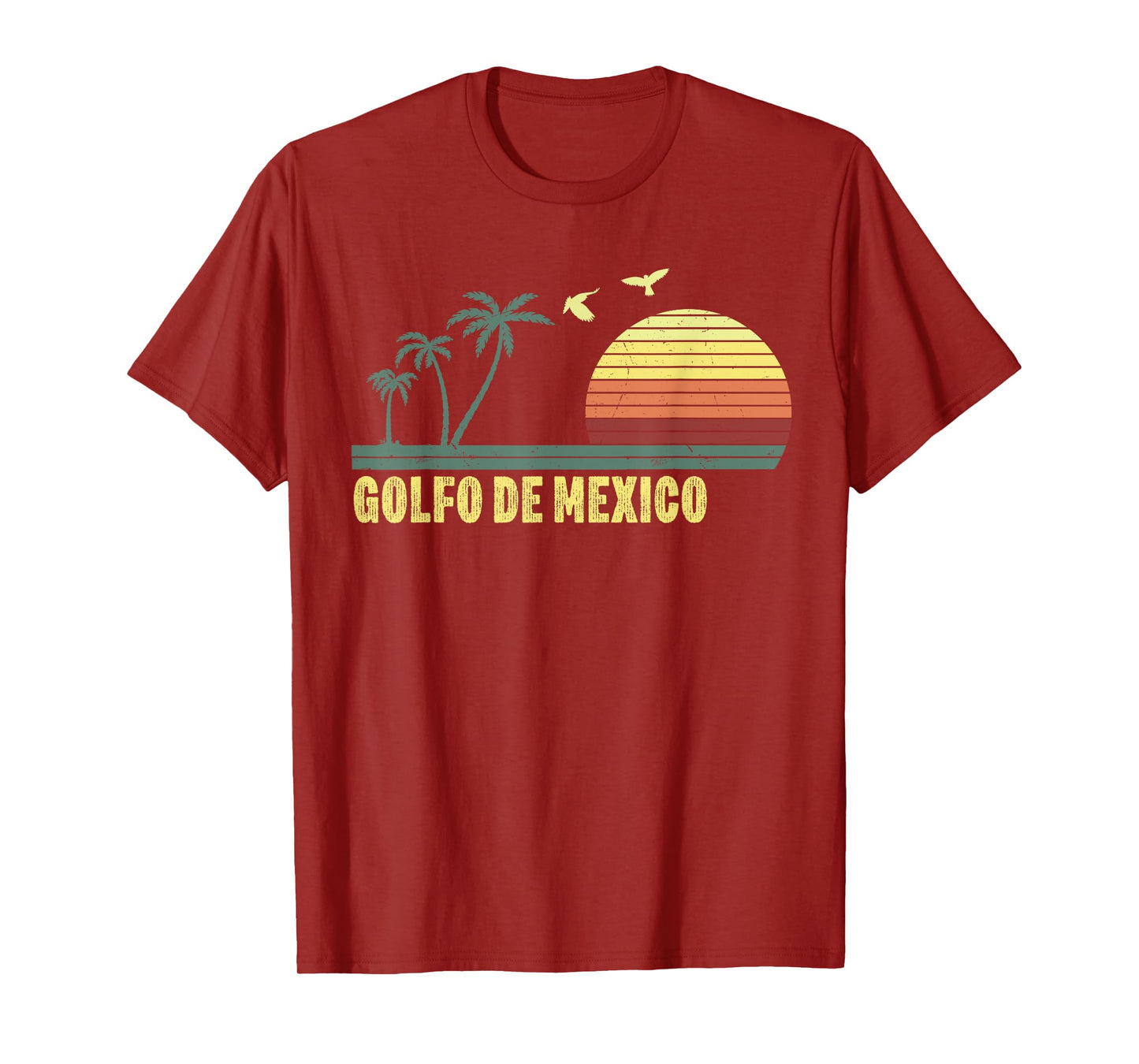 Golfo De Mexico Viva Mexico Gulf of Mexico Souvenir T-Shirt