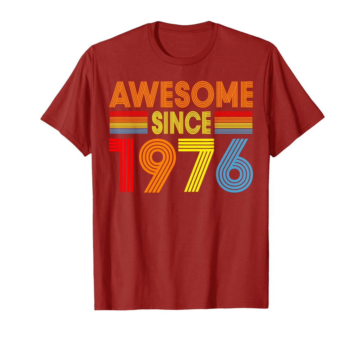 50 Year Old Bday Decorations Men 50yr 1976 50th Birthday T-Shirt