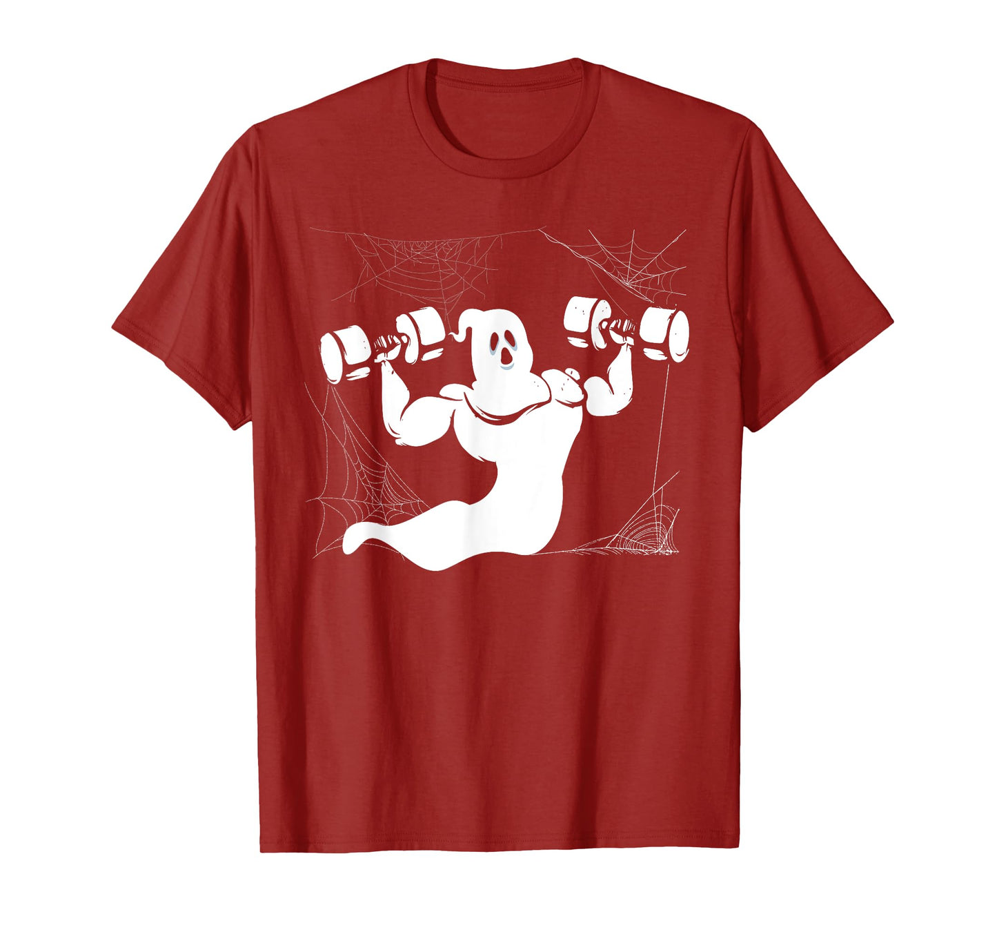 Halloween Weightlifting Gym Instructor Body Builder Fitness T-Shirt