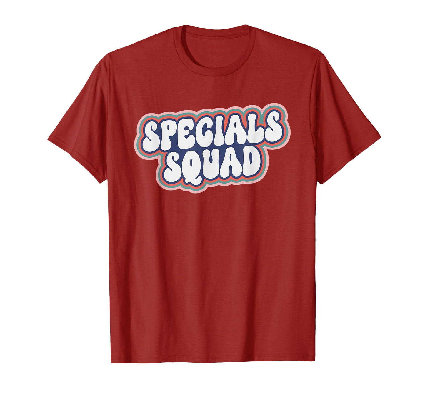 Specials Squad Team Art Music PE Tech Gym Teacher T-Shirt