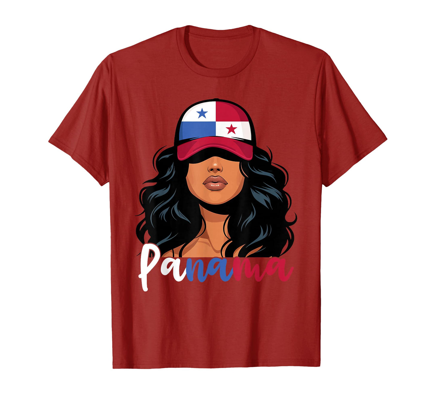 Panamanian Girl Panama Flag Proud Panameña Women T-Shirt