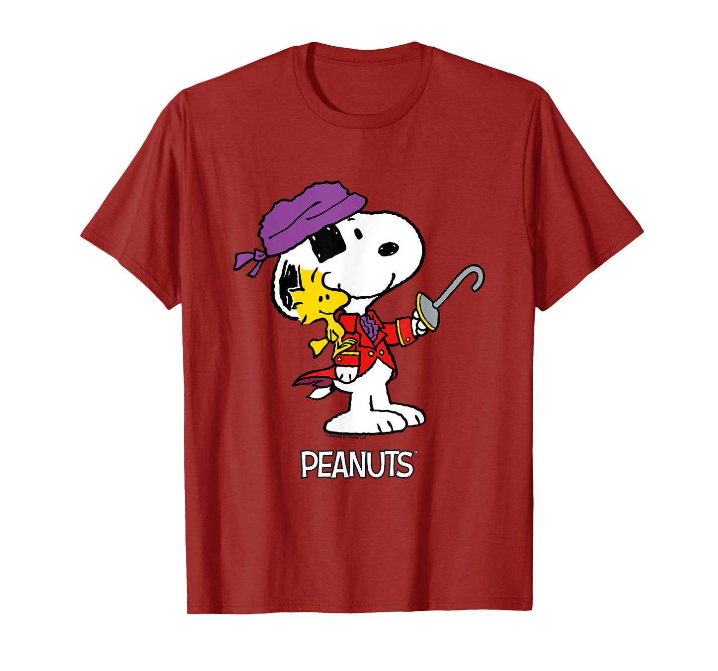 Peanuts Halloween Pirate Snoopy & Woodstock T-Shirt