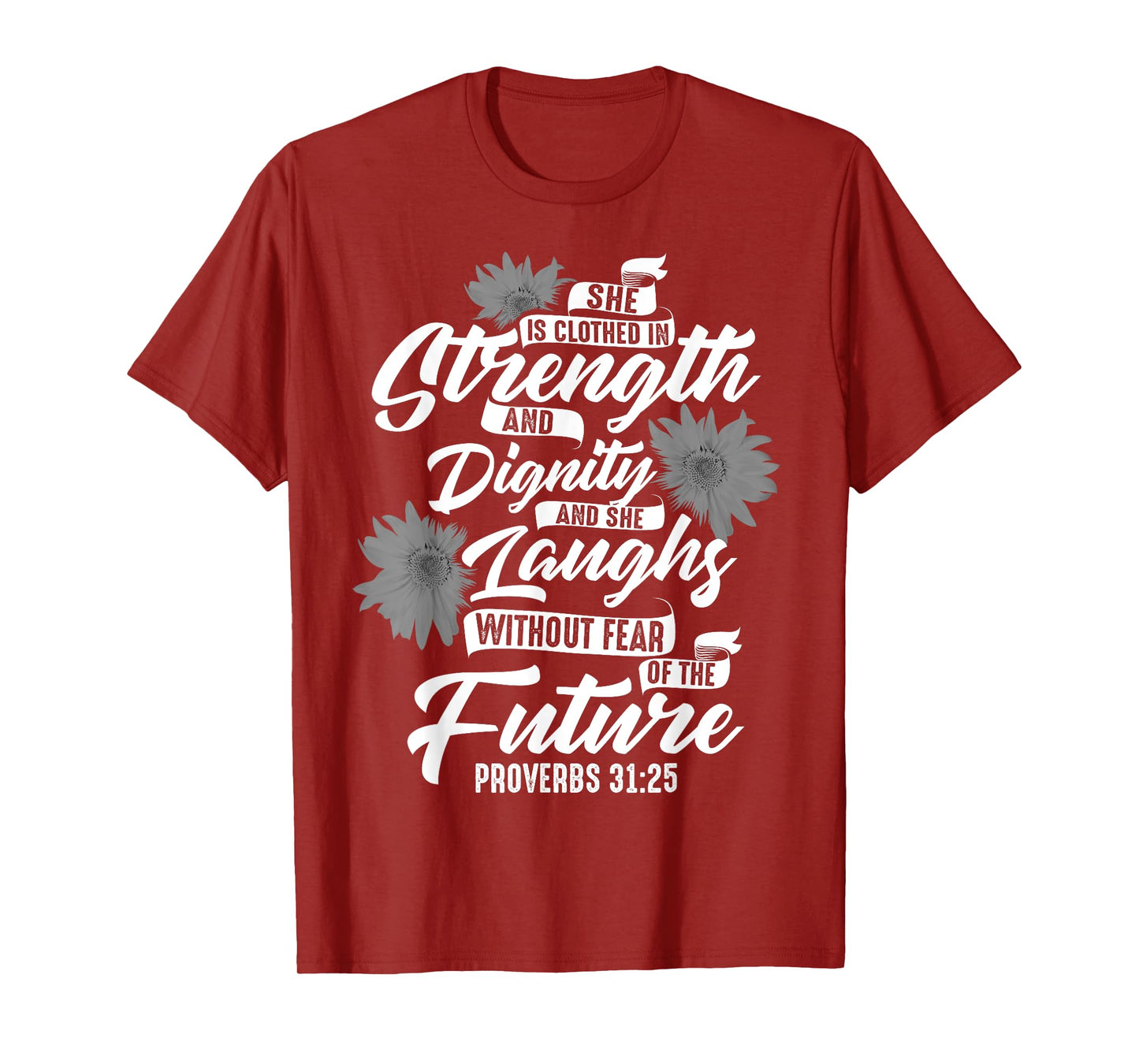 Cute Christian Sunflower Gift | Best Religious Women Moms T-Shirt
