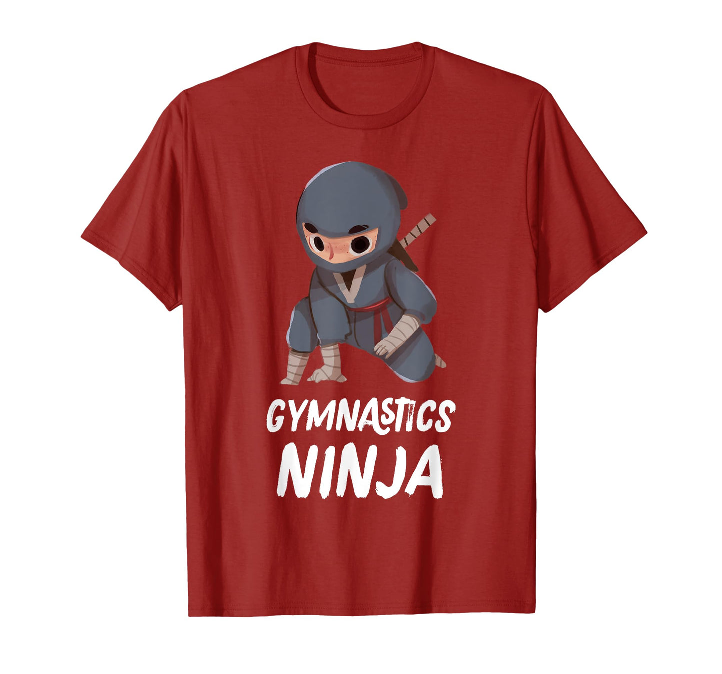 Gymnastics Ninja Boy Funny Sport T-Shirt