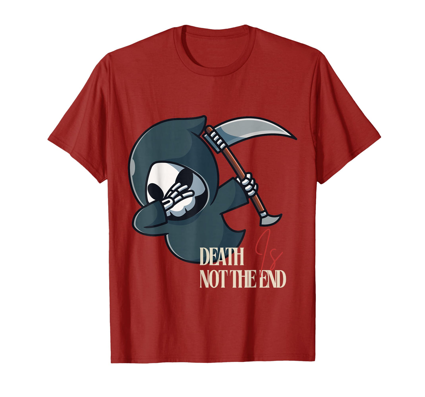 Death Halloween Dab is Not The End Graphic Spooky T-Shirt