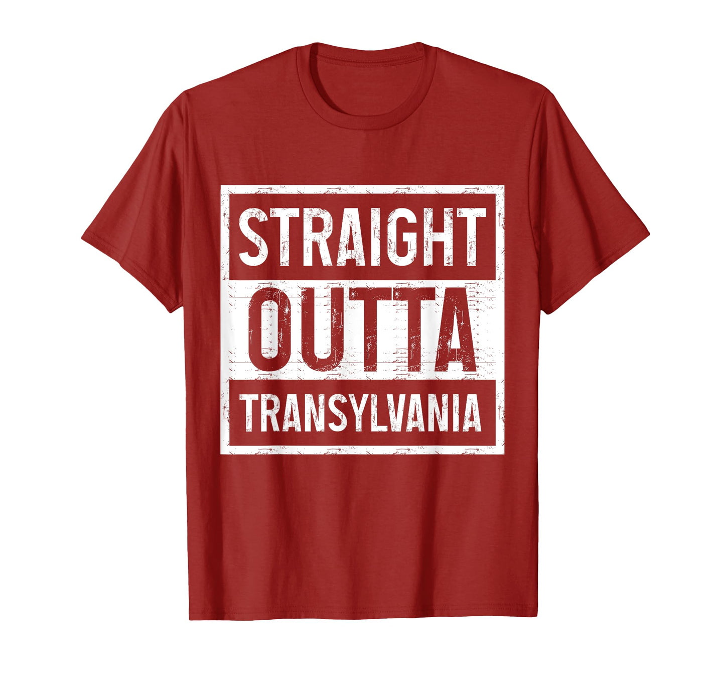 Straight Outta Transylvania Romania Romanian Pride T-Shirt