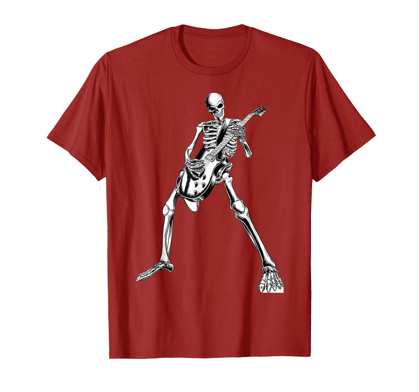 Skeleton playing guitar electric Acoustic Classical T-Shirt