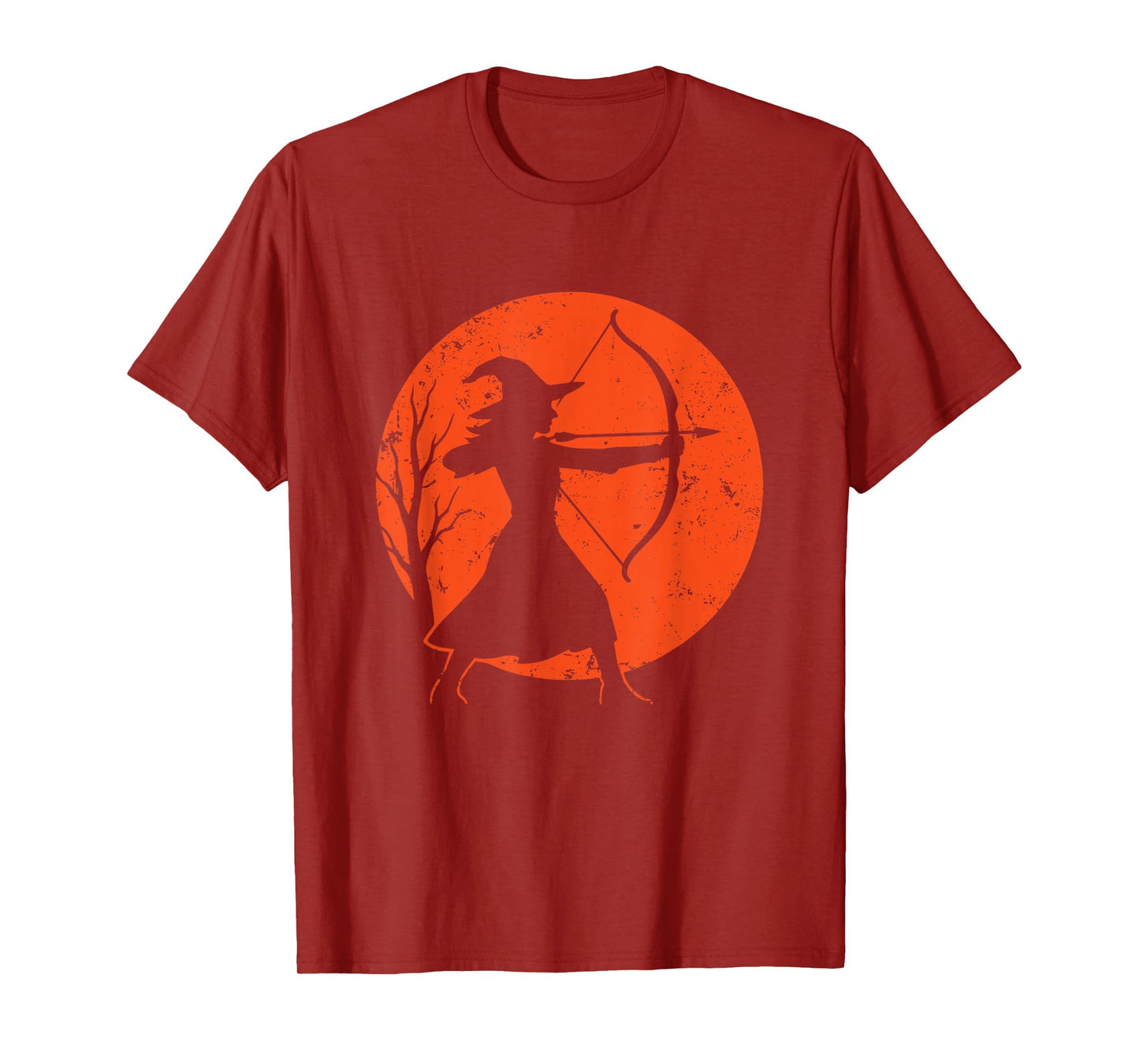 Witch Archer Under Moon T-Shirt
