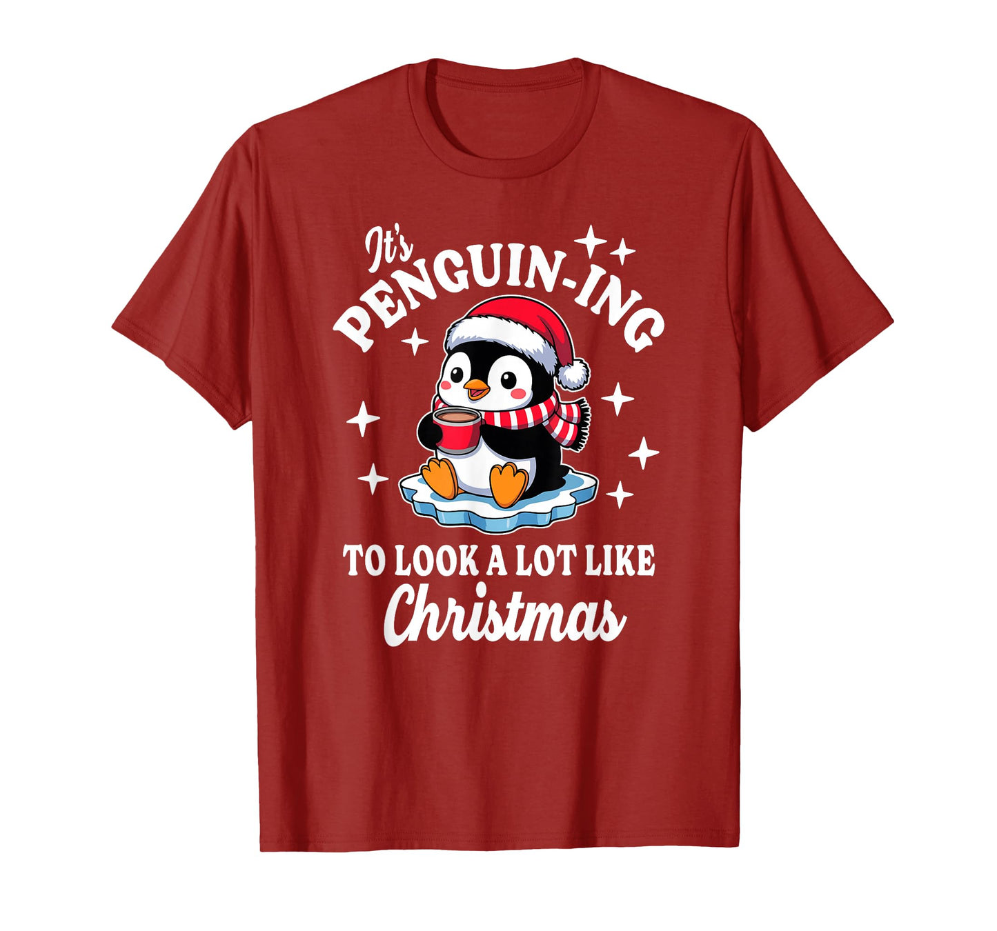 Penguin-ing to Look Like Christmas Funny T-Shirt